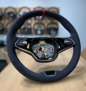 Preview: Skoda Octavia III MK3 5E0 VRS Lenkrad Neu Beziehen